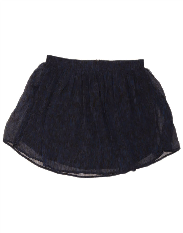 Женская мини-юбка CONVERSE Medium W30 темно-синяя, икат, полиэстер