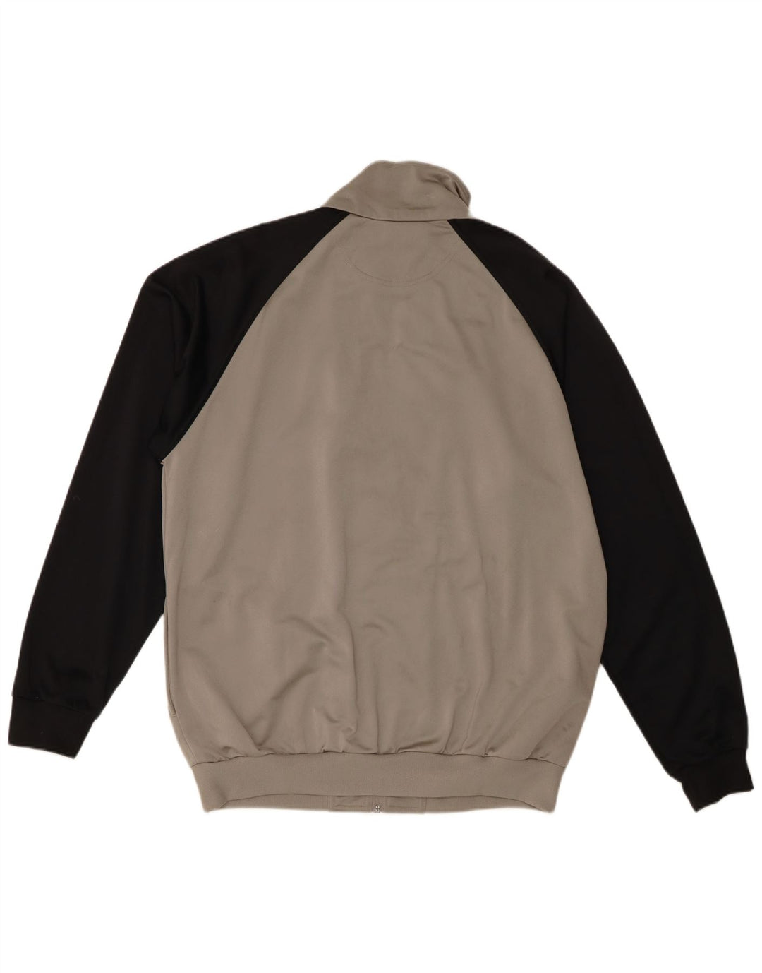 Мужской спортивный костюм Kappa, верхняя куртка XL, серый полиэстер с цветными блоками