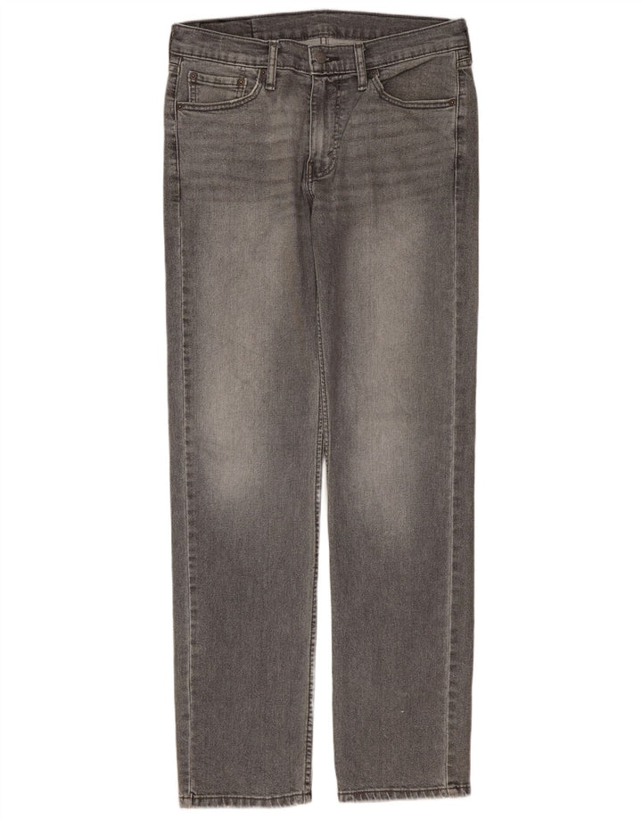 Мужские прямые джинсы Levi's 514, размер 30 W30 L32, серый хлопок