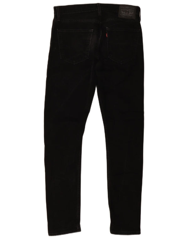 Мужские зауженные зауженные джинсы Levi's 512 W32 L34, черный хлопок