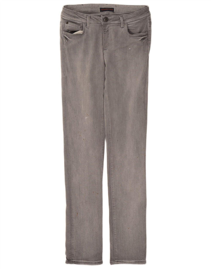 Женские джинсы скинни Trussardi W28 L31 Серые