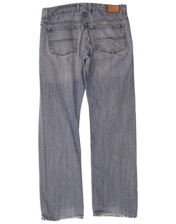 Мужские прямые джинсы Tommy Hilfiger W34 L36 синие