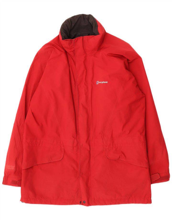Мужской плащ Berghaus UK 42 XL, красный нейлон