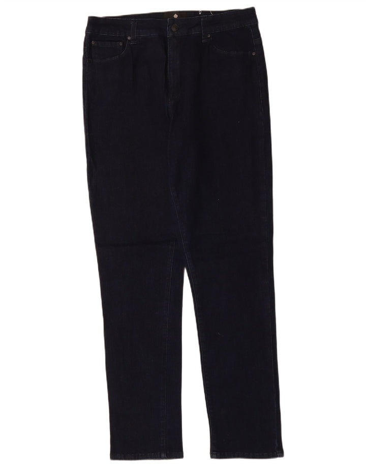 Женские узкие джинсы JIGSAW UK 14, большие W32 L31, темно-синие