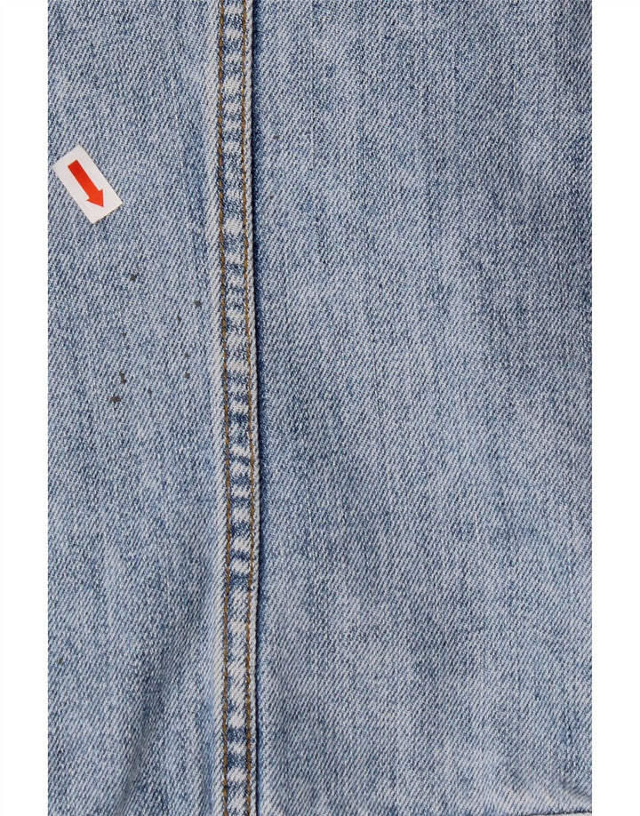 Мужская джинсовая куртка LEVI'S UK 42 XL, синяя, хлопок