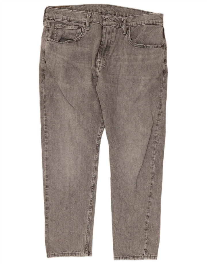 Мужские зауженные зауженные джинсы Levi's 512 W36 L29 Серые хлопковые