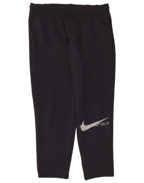Мужские спортивные брюки с рисунком Nike Therma-Fit XL, черный полиэстер