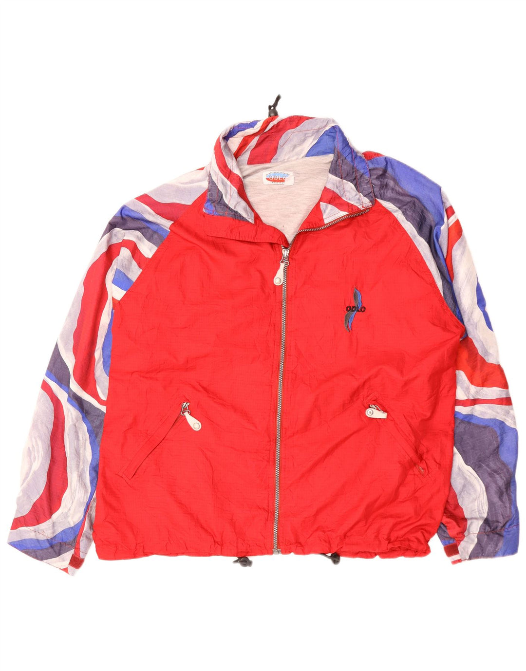 ODLO Мужской спортивный костюм Top Jacket XL Красный Цветной блок