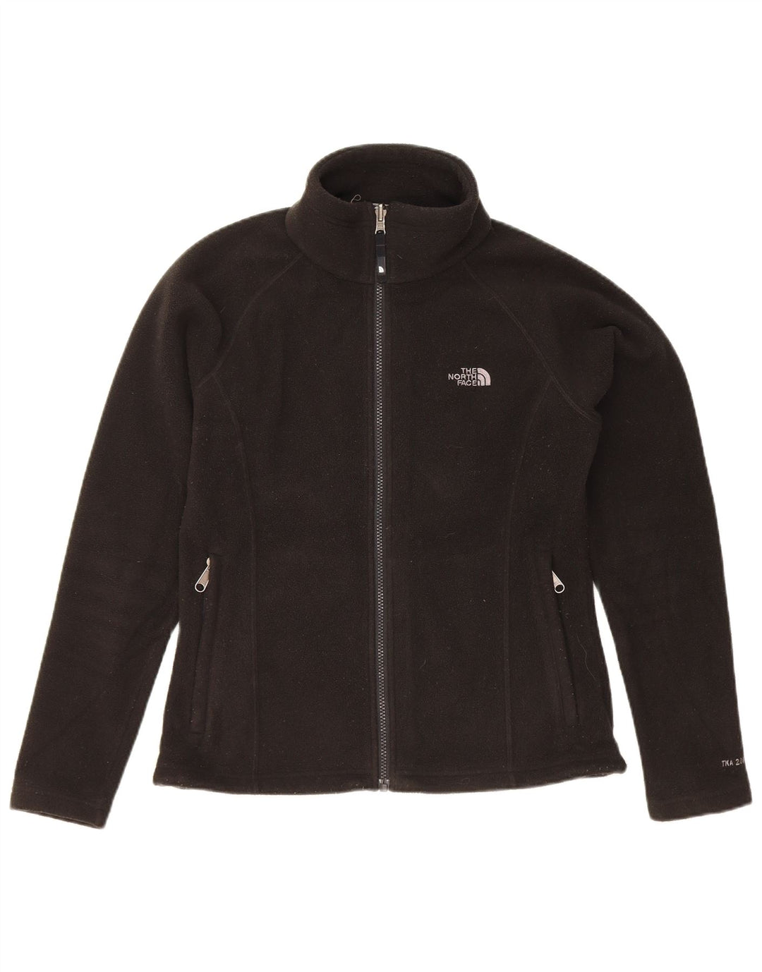 Женская флисовая куртка с подкладкой The North Face UK 10, маленькая черная, полиэстер