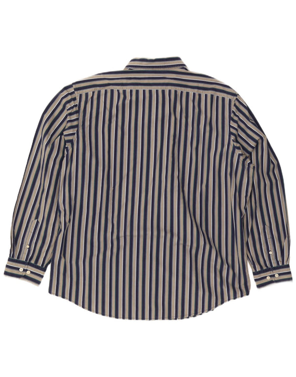 Мужская рубашка классического кроя Gap, размер 18 1/2 2XL, хлопковая разноцветная полоска