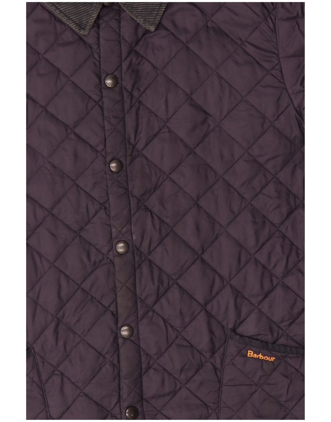 Мужская стеганая куртка Barbour UK 44 2XL темно-синяя, полиэстер