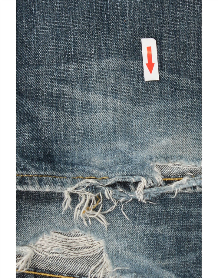Мужские прямые джинсы Gap W34 L34 синие, хлопок