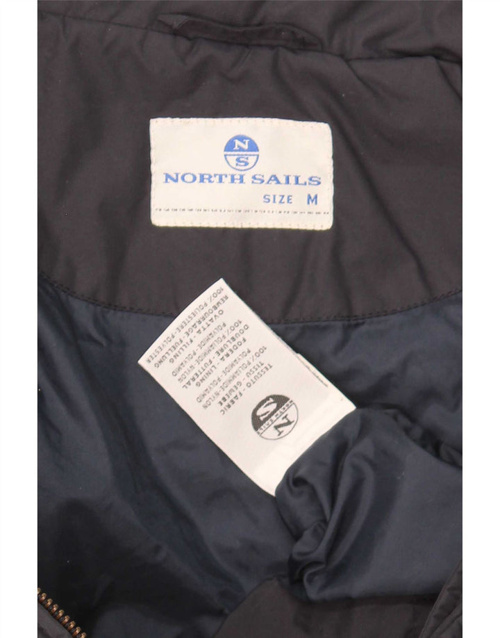 Мужская утепленная куртка North Sails с графическим рисунком UK 38, средний темно-синий полиамид