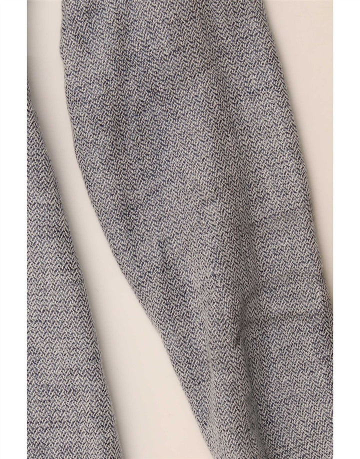 Женский удлиненный пиджак Zara UK 4 XS Синий с шевроном Modern