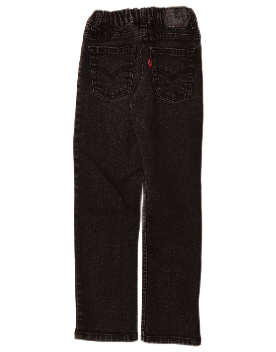 Джинсы LEVI'S Boys 511 Slim 6-7 лет W20 L22, черный хлопок