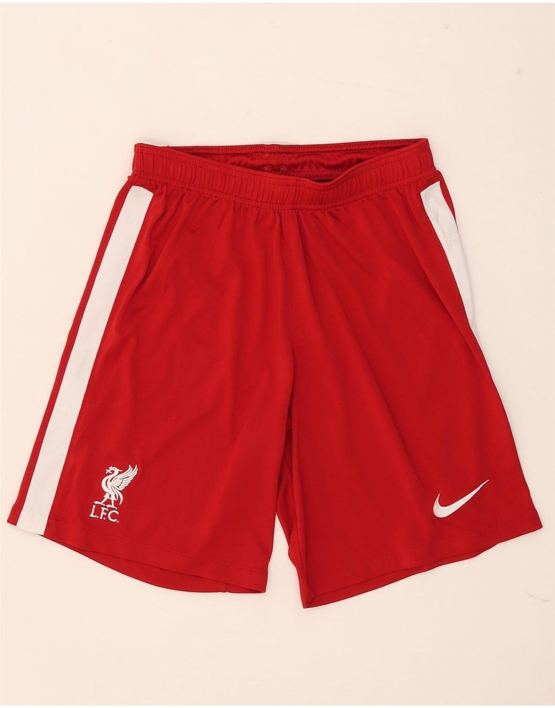 Мужские спортивные шорты Nike Liverpool Sport, средний красный полиэстер с цветными блоками