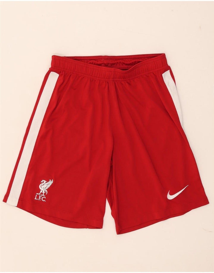 Мужские спортивные шорты Nike Liverpool Sport, средний красный полиэстер с цветными блоками