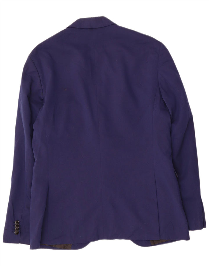 Мужской супертонкий пиджак Jack & Jones с 2 пуговицами IT 52 XL темно-синий