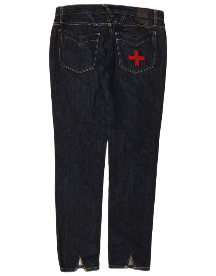 Женские узкие джинсы Zu Elements W30 L31, темно-синие, хлопок