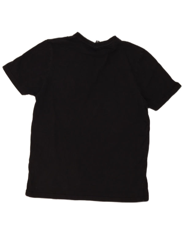 Мужская футболка Ellesse Slim Fit, большой черный хлопковый топ