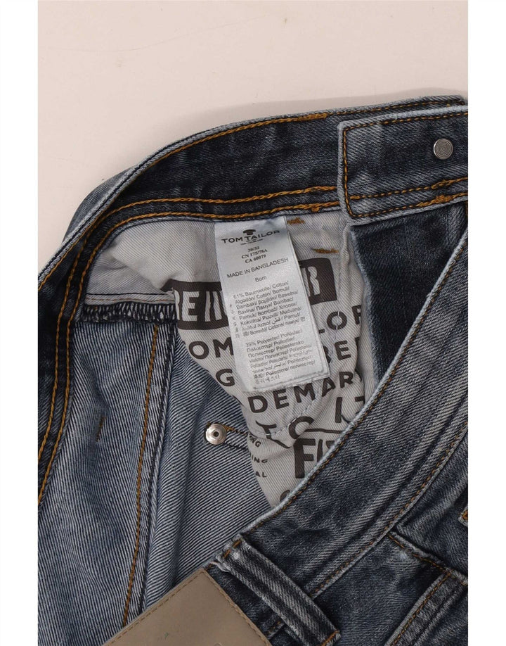 Мужские прямые джинсы Tom Tailor W30 L29 темно-синие, хлопок