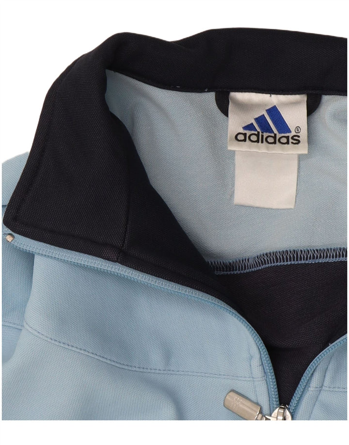 Женский спортивный костюм Adidas Top Jacket UK 12 Medium Navy Blue Colorblock