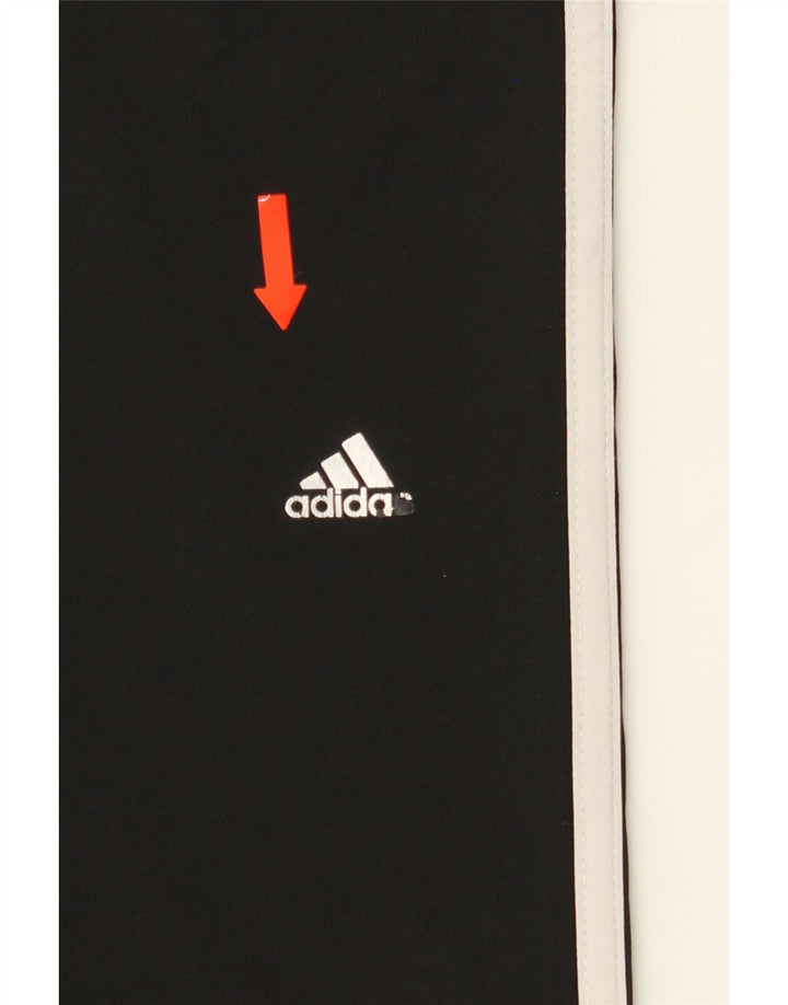 ADIDAS Womens Leggings UK 20/22 XL  Black Polyester Vintage Adidas and Second-Hand Adidas from Messina Hembry 