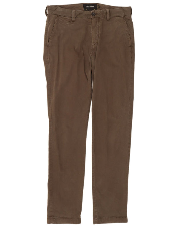 Мужские брюки-чиносы Lyle & Scott W30 L32, хаки, хлопок