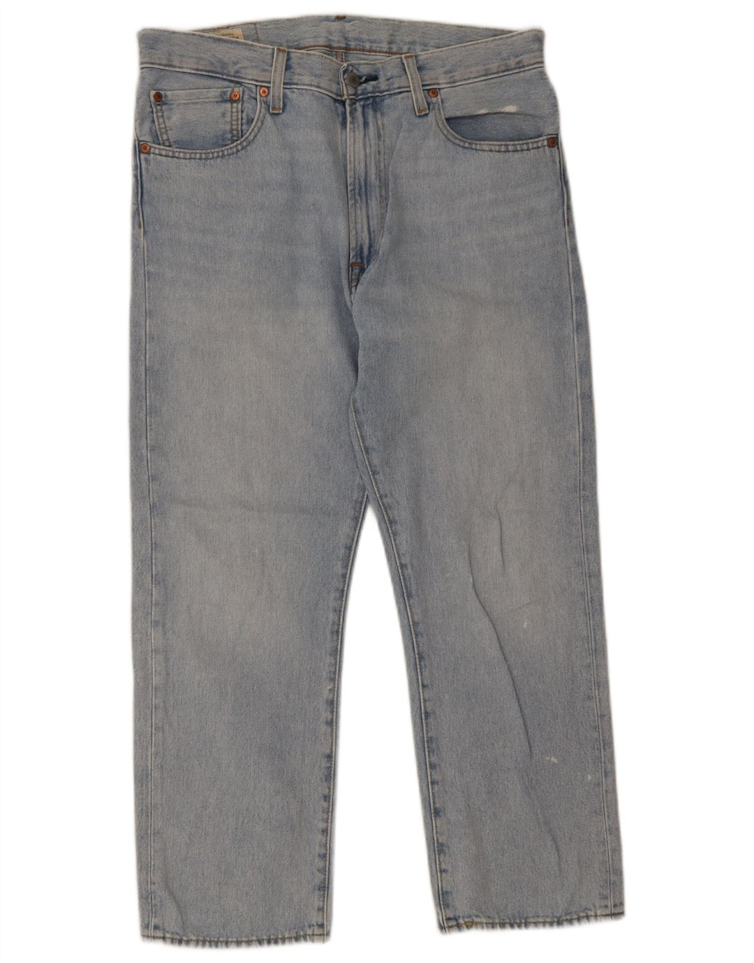 Мужские прямые джинсы Levi's 551 W32 L28 синие, хлопок