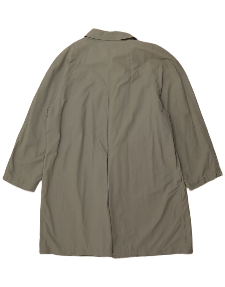 TRUSSARDI Мужской тренч IT 52 XL Серый Хлопок