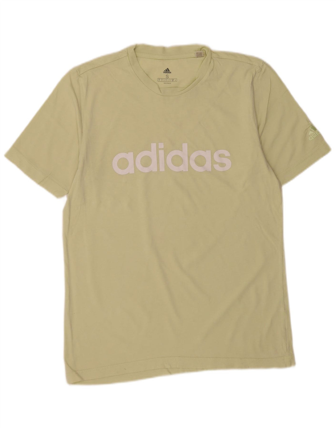 Мужская футболка с рисунком Adidas, маленькая зеленая