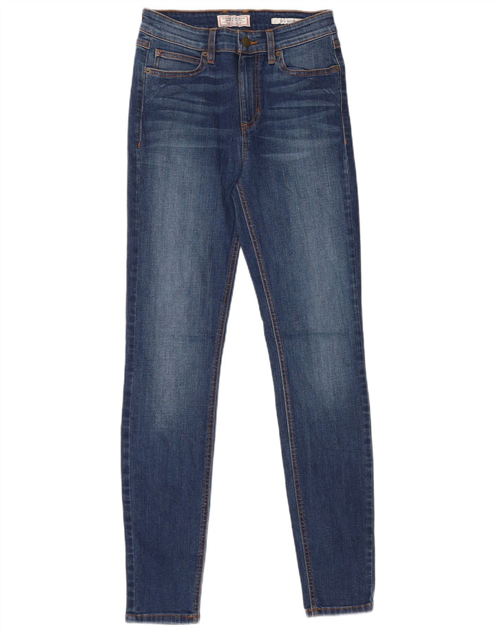 Женские джинсы скинни Guess W27 L29 синие
