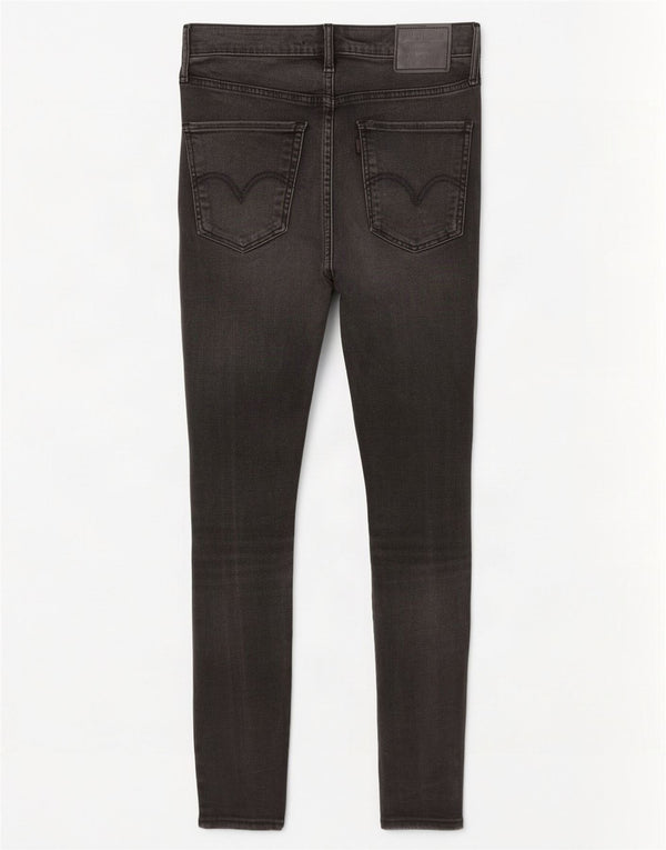 Женские джинсы суперскинни Levi's Mile High W29 L30, серый хлопок