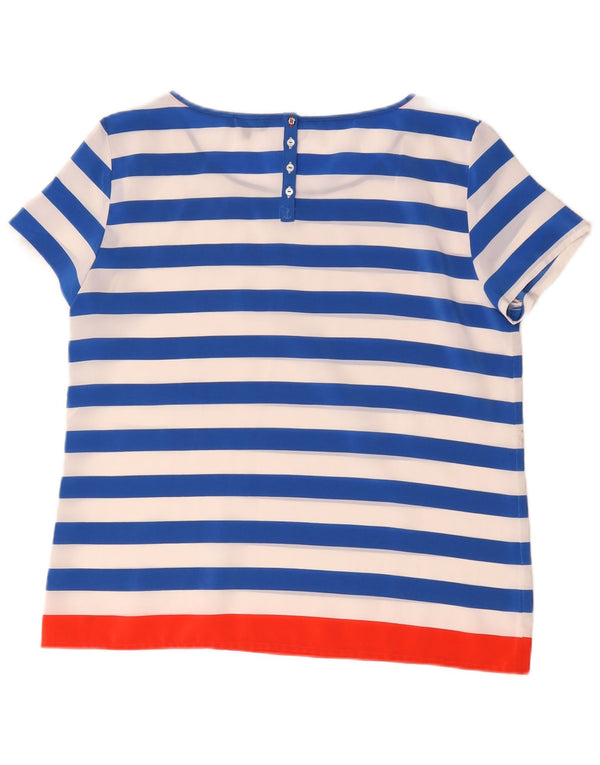 Женская блузка Tommy Hilfiger UK 16, большая синяя полоска