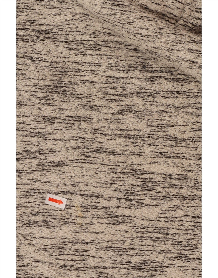 Мужской джемпер с капюшоном WEIRD FISH, маленький серый в крапинку