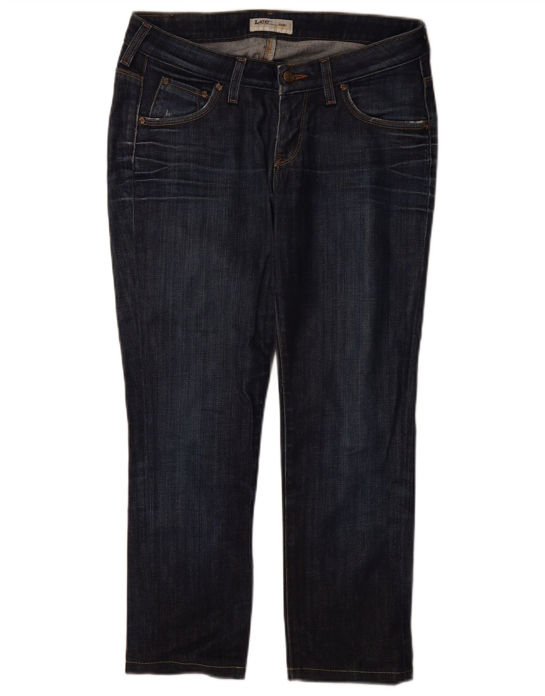 Джинсы Lee Женские Norma Slim W29 L26 Темно-синие, хлопок