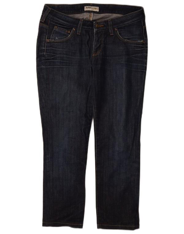 Джинсы Lee Женские Norma Slim W29 L26 Темно-синие, хлопок