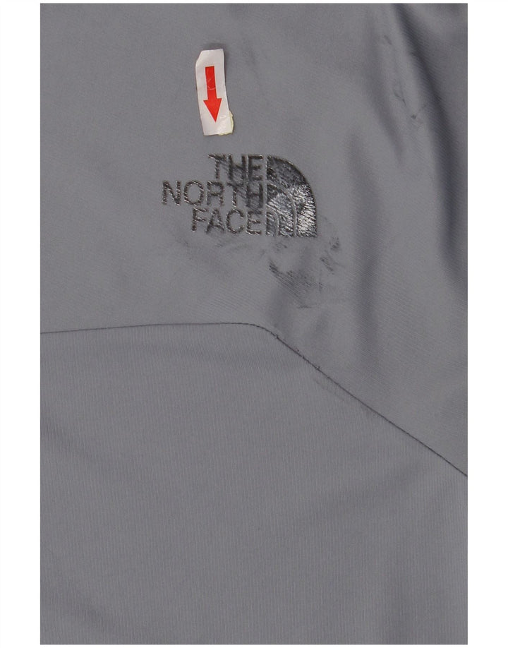 Мужская футболка The North Face, большой серый полиэстер с цветными блоками