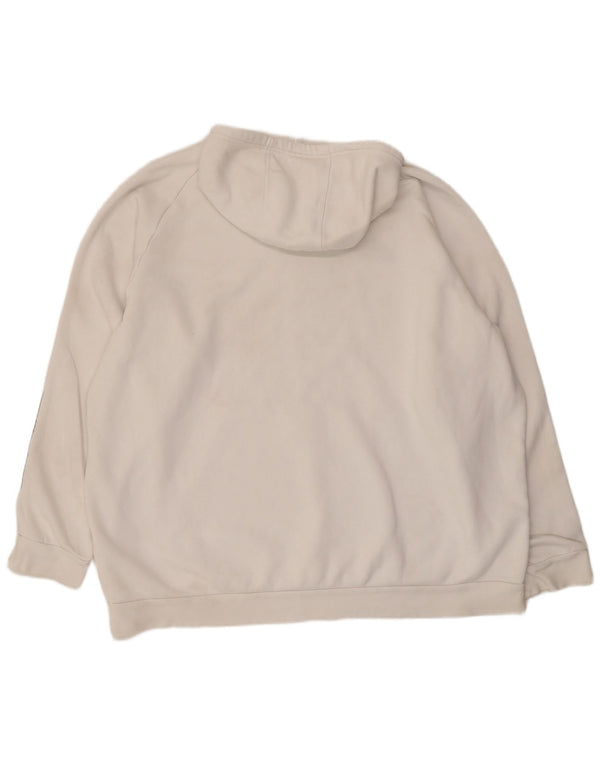 Мужской джемпер с капюшоном Adidas 3XL, белый хлопок