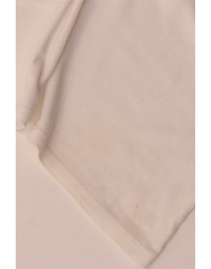 Женская футболка Massimo Dutti Top UK 14, большая белая с цветными блоками