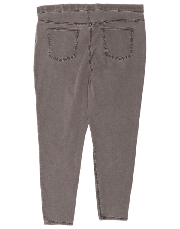 Женские джинсы джеггинсы Marks & Spencer UK 20 2XL W38 L26 Серые хлопковые
