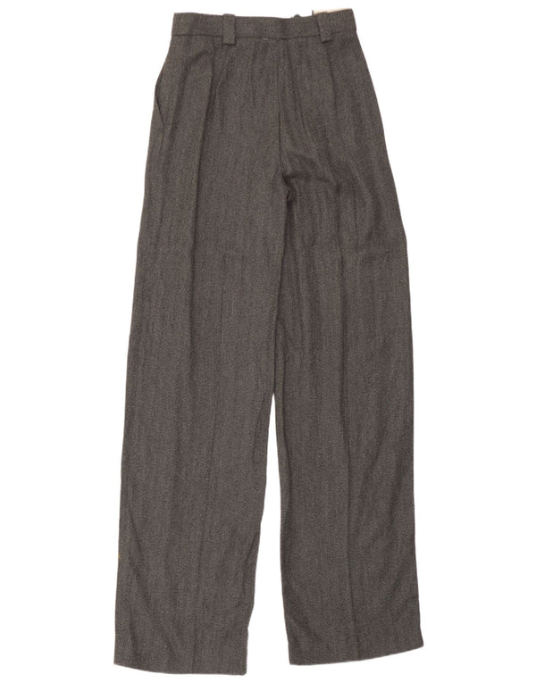 Женские брюки-чиносы Massimo Dutti с высокой талией EU 34 2XS W24 L34 Серые