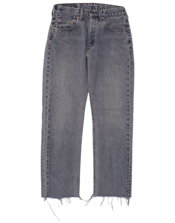 Мужские прямые джинсы Levi's W29 L28 синие, хлопок