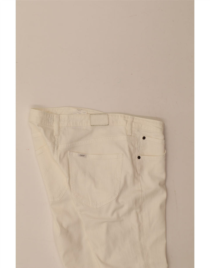LEE Womens Norma Slim Jeans W32 L32 White Cotton Vintage Lee and Second-Hand Lee from Messina Hembry 