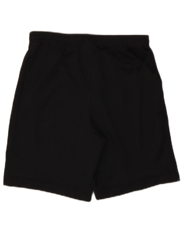 NIKE Boys Dri Fit Sport Shorts 12-13 Years Large Black Polyester