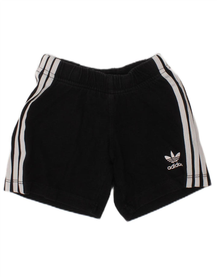 ADIDAS Baby Boys Sport Shorts 9-12 Months  Black Cotton