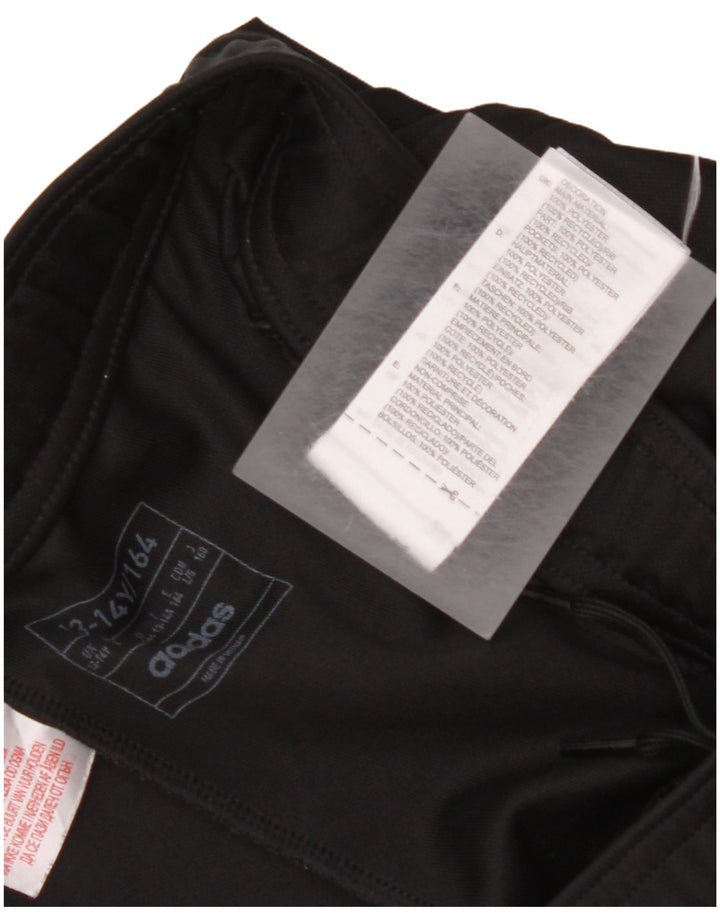 Спортивные брюки ADIDAS Aeroready для мальчиков 13-14 лет, черный полиэстер