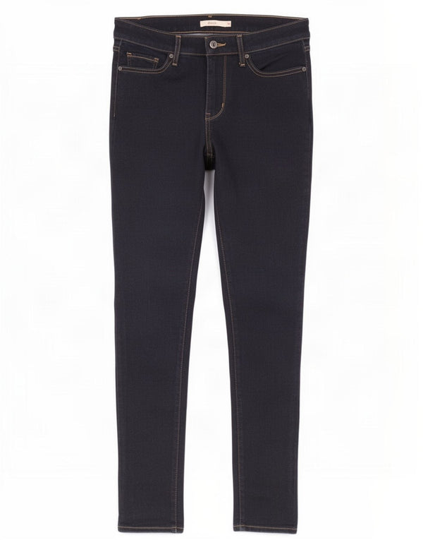 Женские джинсы скинни Levi's 711 W29 L32 Темно-синие, хлопок