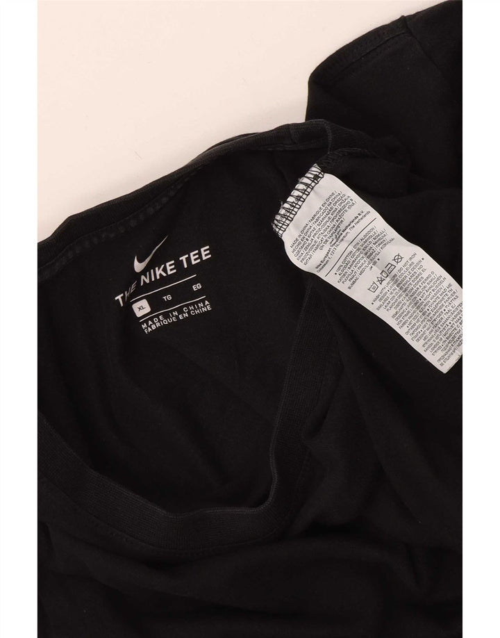 Мужская футболка Nike Top XL, черный хлопок