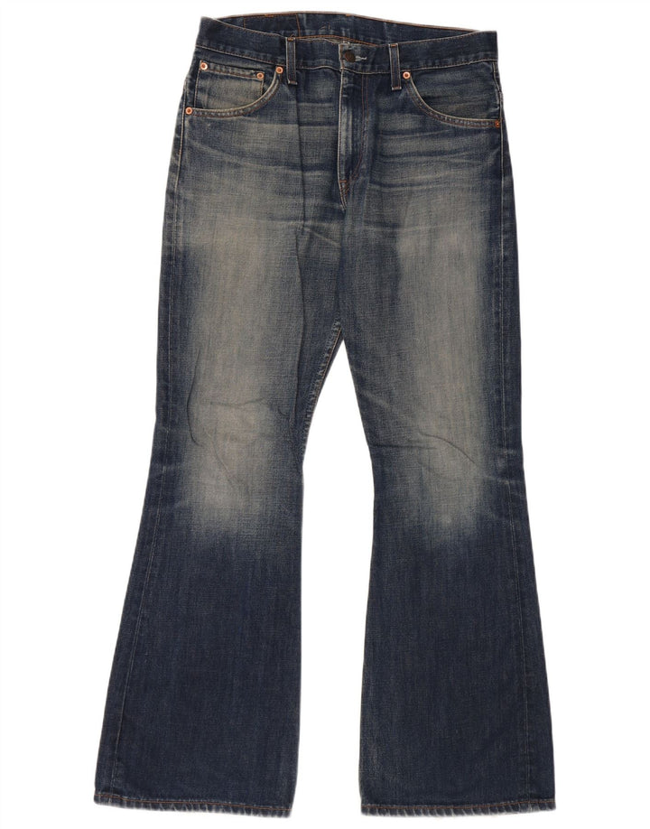 Женские расклешенные джинсы Levi's 516 W32 L32, синий хлопок